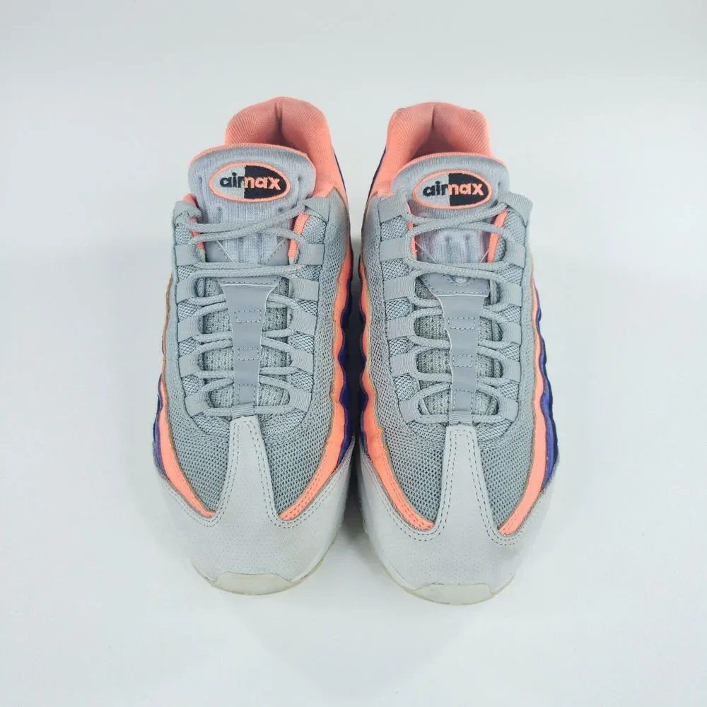 Nike Air Max‎ 95 Essential Shoes Mens 8.5 Gray Black Pink Sneakers Trainers